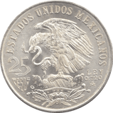 1968 MEXICO SILVER 25 PESOS - WORLD SILVER COINS - Cambridgeshire Coins
