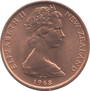 1968 NEW ZEALAND 1 CENT ( PROOF ) - WORLD COINS - Cambridgeshire Coins