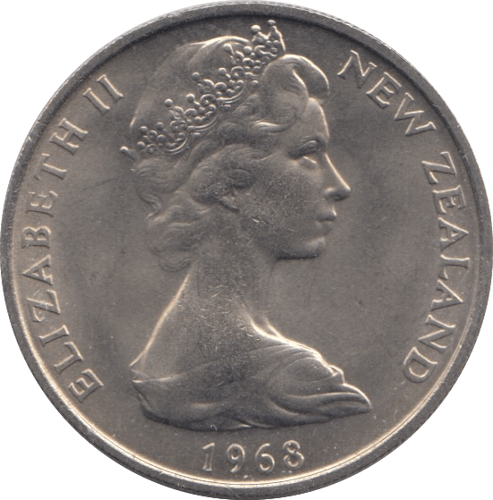 1968 NEW ZEALAND 10 CENT ( PROOF ) - WORLD COINS - Cambridgeshire Coins