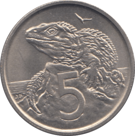 1968 NEW ZEALAND 5 CENT ( PROOF ) - WORLD COINS - Cambridgeshire Coins