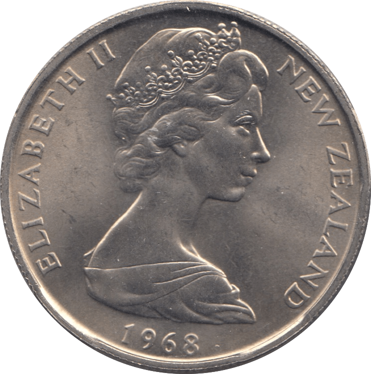 1968 NEW ZEALAND 50 CENT ( PROOF ) - WORLD COINS - Cambridgeshire Coins