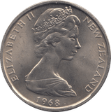 1968 NEW ZEALAND 50 CENT ( PROOF ) - WORLD COINS - Cambridgeshire Coins