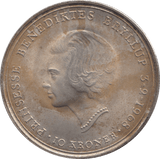 1968 SILVER 10 KRONER DENMARK - SILVER WORLD COINS - Cambridgeshire Coins