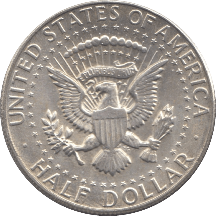 1968 SILVER HALF DOLLAR USA A - WORLD SILVER COINS - Cambridgeshire Coins