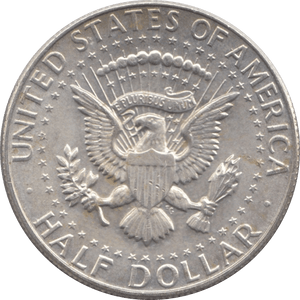 1968 SILVER HALF DOLLAR USA B - WORLD SILVER COINS - Cambridgeshire Coins