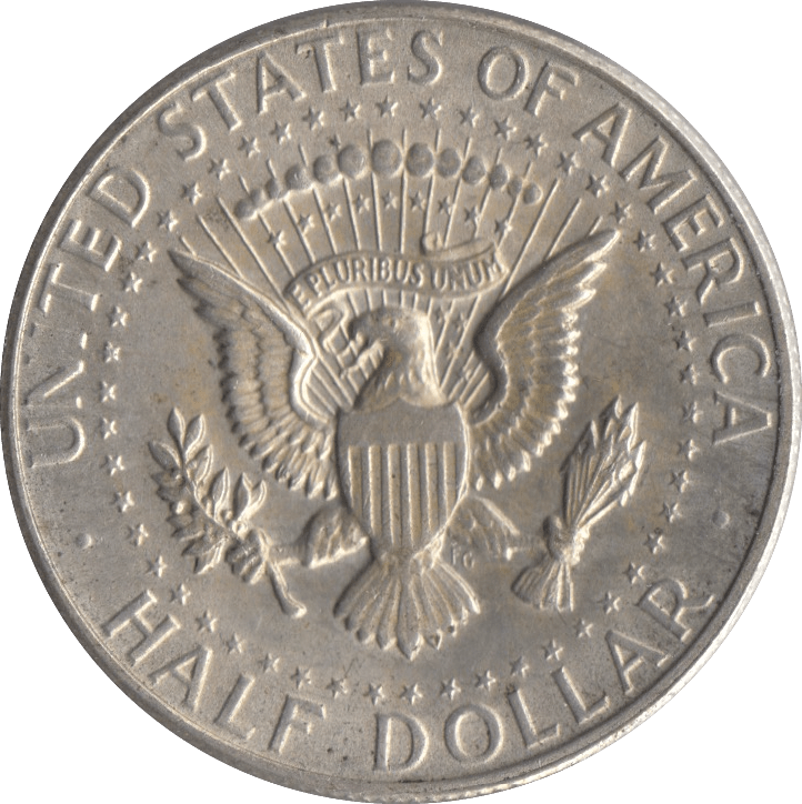 1968 SILVER HALF DOLLAR USA - SILVER WORLD COINS - Cambridgeshire Coins