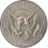 1968 SILVER HALF DOLLAR USA - SILVER WORLD COINS - Cambridgeshire Coins