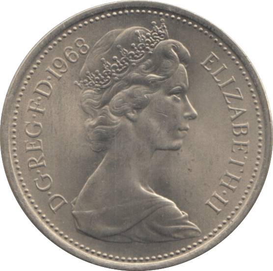 1968 SIXPENCE ( UNC ) - WORLD COINS - Cambridgeshire Coins