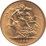 1968 SOVEREIGN ( UNC ) - Sovereign - Cambridgeshire Coins