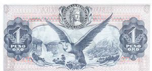1969 1 PESO BANCO DE LA COLOMBIA COLOMBIAN BANKNOTE REF 124 - World Banknotes - Cambridgeshire Coins
