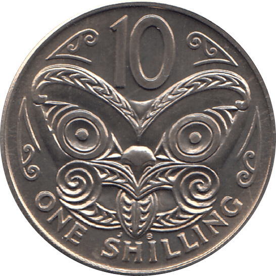 1969 10 CENTS NEW ZEALAND ( BU ) - WORLD COINS - Cambridgeshire Coins
