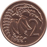 1969 2 CENTS NEW ZEALAND ( BU ) - WORLD COINS - Cambridgeshire Coins