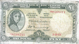 1969 £5 CENTRAL BANK OF IRELAND IRELAND BANKNOTE REF 106 - Irish Banknotes - Cambridgeshire Coins