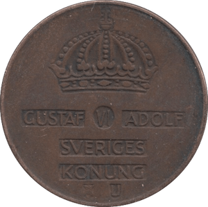 1969 5 ORE SWEDEN - WORLD COINS - Cambridgeshire Coins