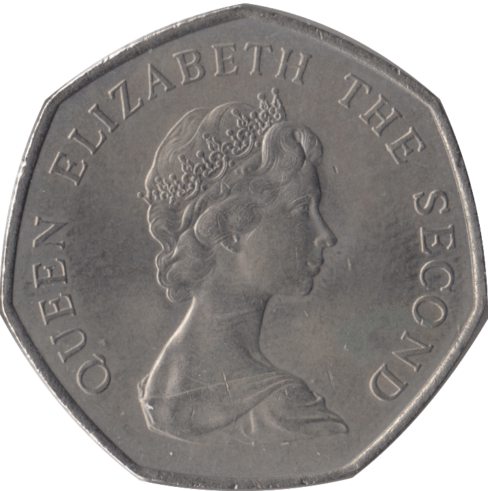 1969 FIFTY PENCE JERSEY ( UNC ) - WORLD COINS - Cambridgeshire Coins