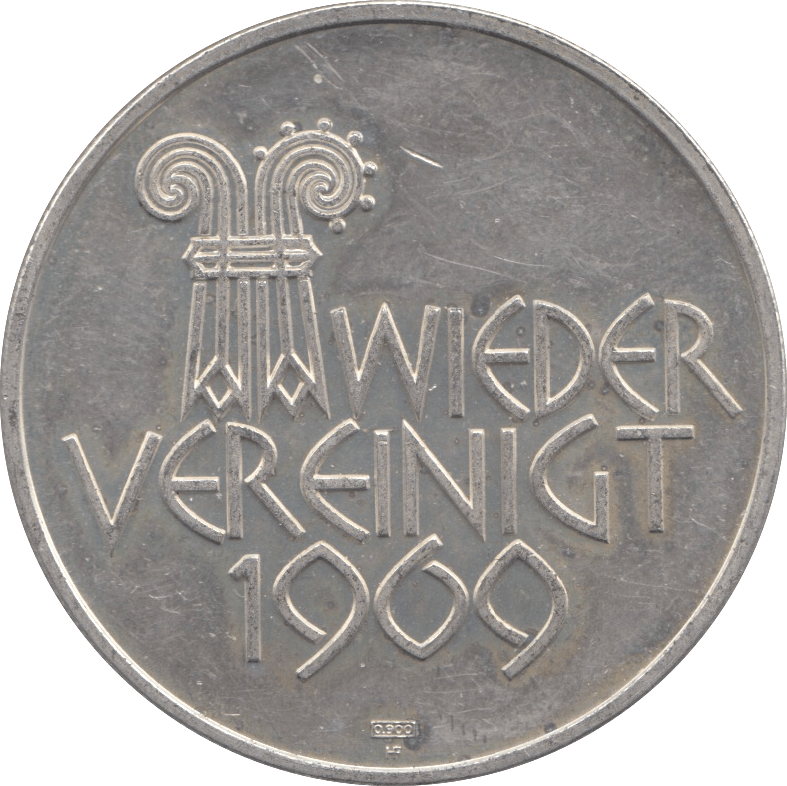 1969 GERMANY SILVER COMMEMORATIVE ( UNC ) - SILVER WORLD COINS - Cambridgeshire Coins
