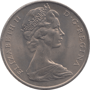 1969 GIBRALTAR ONE CROWN - WORLD COINS - Cambridgeshire Coins
