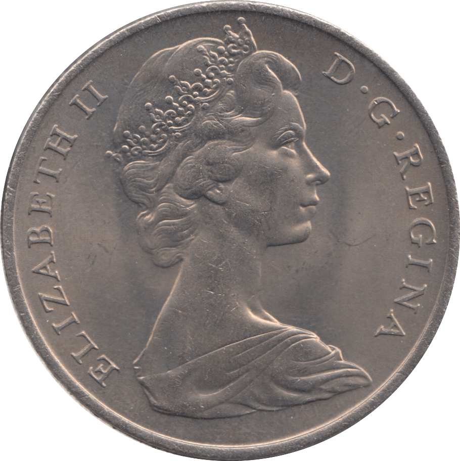 1969 GIBRALTAR ONE CROWN - WORLD COINS - Cambridgeshire Coins