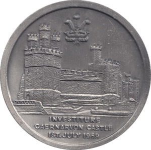 1969 INVESTITURE CAERNARVON CASTLE 1ST JULY MEDAL WALES - MEDALS - Cambridgeshire Coins