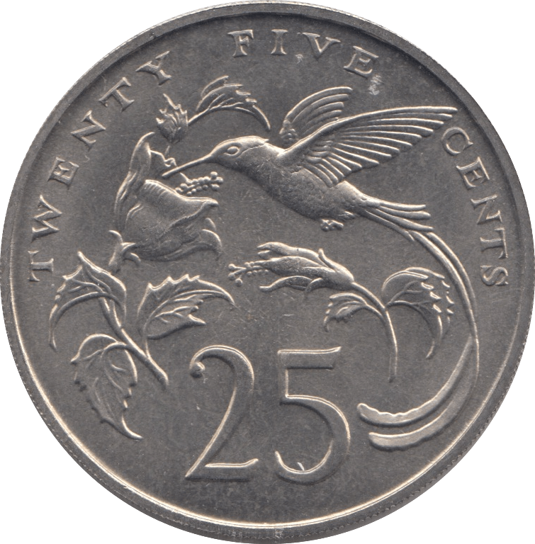 1969 JAMAICA 25 CENTS ( UNC ) - WORLD COINS - Cambridgeshire Coins