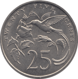 1969 JAMAICA 25 CENTS ( UNC ) - WORLD COINS - Cambridgeshire Coins