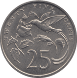 1969 JAMAICA 25 CENTS ( UNC ) - WORLD COINS - Cambridgeshire Coins