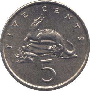 1969 JAMAICA 5 CENT ( UNC ) - WORLD COINS - Cambridgeshire Coins