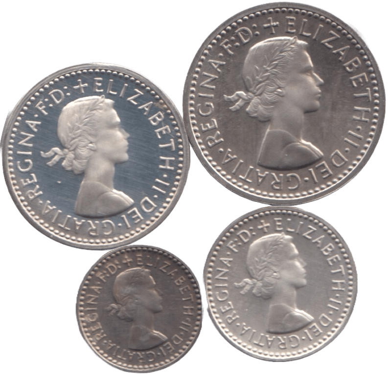 1969 MAUNDY SET ELIZABETH II - Maundy Set - Cambridgeshire Coins