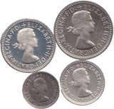 1969 MAUNDY SET ELIZABETH II - Maundy Set - Cambridgeshire Coins