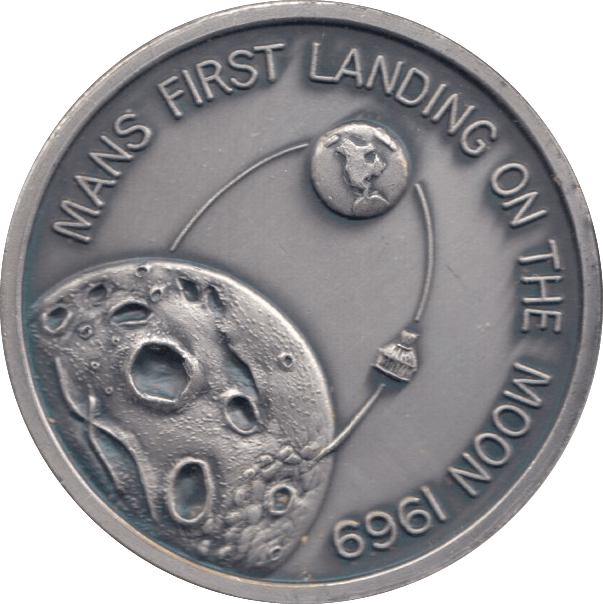 1969 MY FIRST LANDING ON THE MOON APOLLO USA - WORLD COINS - Cambridgeshire Coins