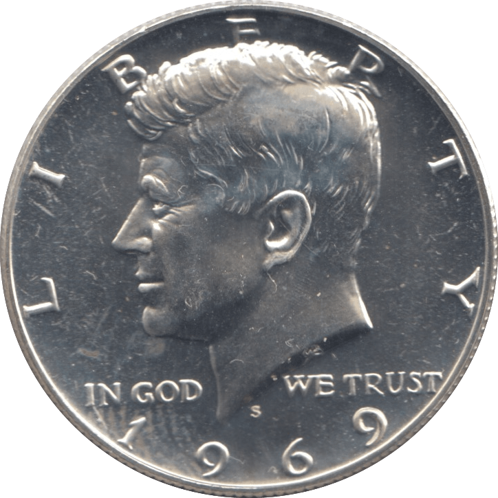 1969 USA HALF DOLLAR ( PROOF ) - WORLD COINS - Cambridgeshire Coins