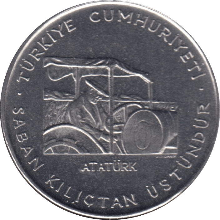 1970 2 1/2 LIRA TURKEY - WORLD COINS - Cambridgeshire Coins