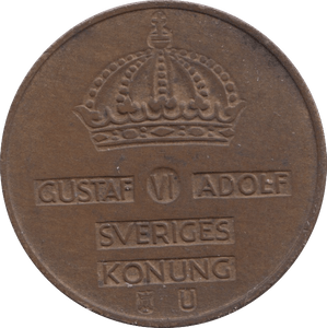 1970 5 ORE SWEDEN - WORLD COINS - Cambridgeshire Coins
