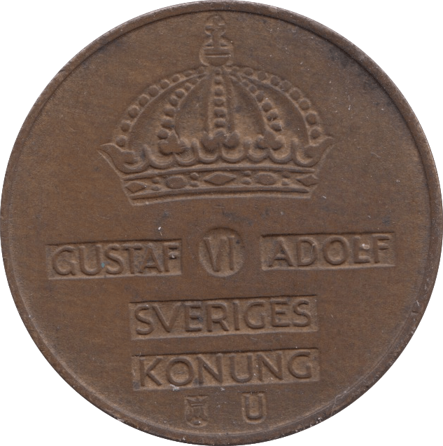 1970 5 ORE SWEDEN - WORLD COINS - Cambridgeshire Coins