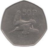1970 50P IRELAND - WORLD COINS - Cambridgeshire Coins