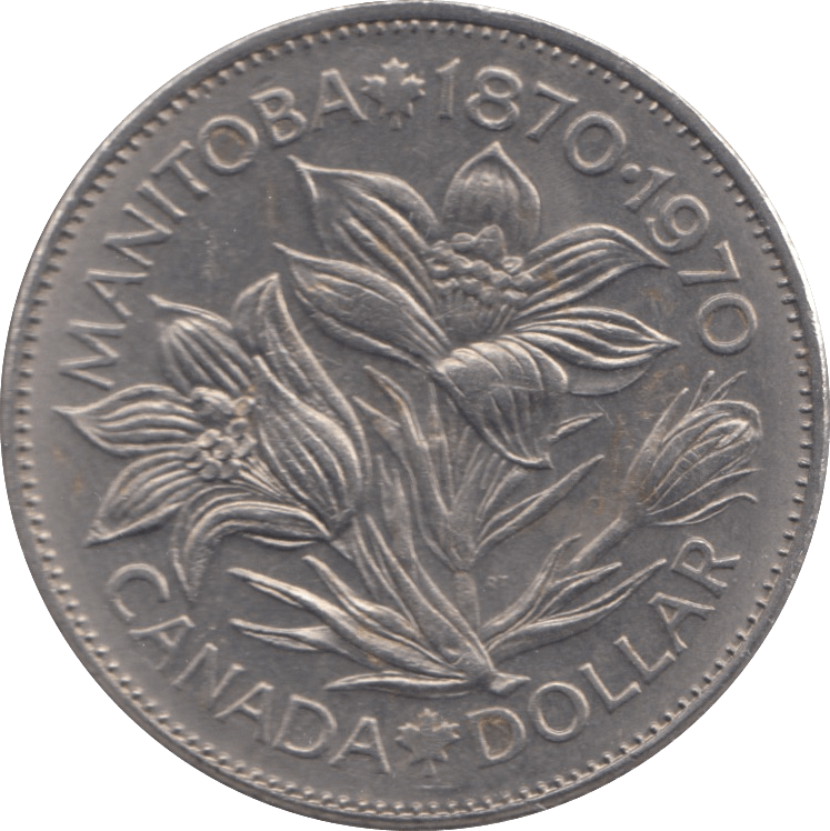 1970 CANADA ONE DOLLAR - WORLD COINS - Cambridgeshire Coins