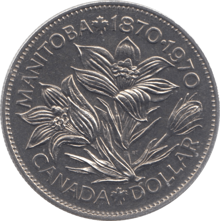 1970 CANADA ONE DOLLAR - WORLD COINS - Cambridgeshire Coins