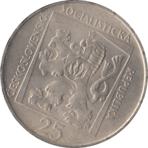 1970 CZECHOSLOVAKIA 50TH ANNIVERSARY SLOVAK - WORLD COINS - Cambridgeshire Coins