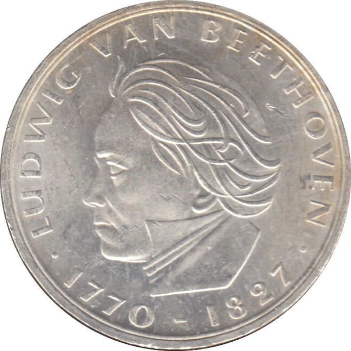 1970 GERMANY SILVER 5 MARKS ( UNC ) - SILVER WORLD COINS - Cambridgeshire Coins