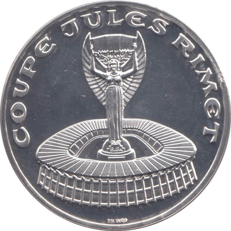1970 GERMANY WORLD CUP FOOTBALL IN MEXICO MEDALLION - SILVER WORLD COINS - Cambridgeshire Coins