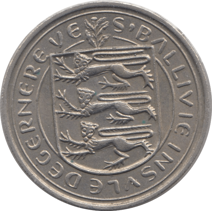 1970 GUERNSEY TEN PENNY - WORLD COINS - Cambridgeshire Coins