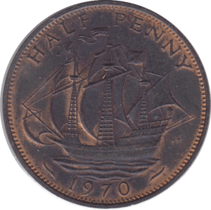 1970 HALFPENNY ( PROOF ) - Halfpenny - Cambridgeshire Coins