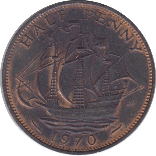 1970 HALFPENNY ( PROOF ) - Halfpenny - Cambridgeshire Coins