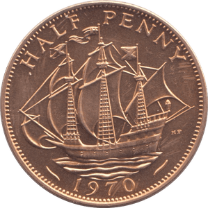 1970 HALFPENNY ( PROOF ) - Halfpenny - Cambridgeshire Coins