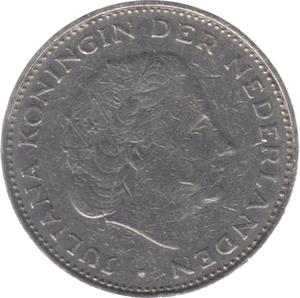 1970 NETHERLANDS 2 1/2 GULDEN - WORLD COINS - Cambridgeshire Coins