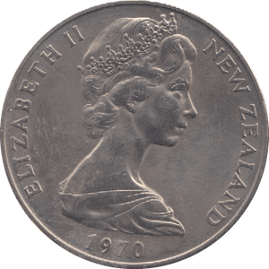 1970 NEW ZEALAND ONE DOLLAR - WORLD COINS - Cambridgeshire Coins