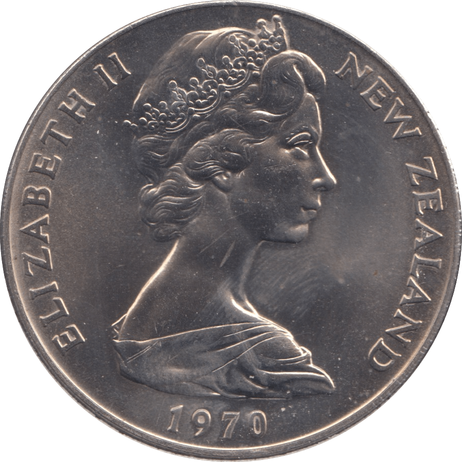 1970 ONE DOLLAR NEW ZEALAND - WORLD COINS - Cambridgeshire Coins