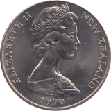 1970 ONE DOLLAR NEW ZEALAND - WORLD COINS - Cambridgeshire Coins