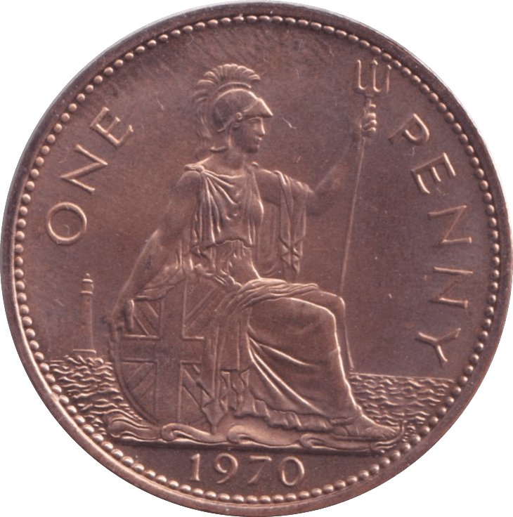 1970 PENNY ( PROOF ) - Penny - Cambridgeshire Coins