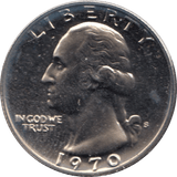 1970 QUARTER DOLLAR USA ( PROOF ) - WORLD COINS - Cambridgeshire Coins